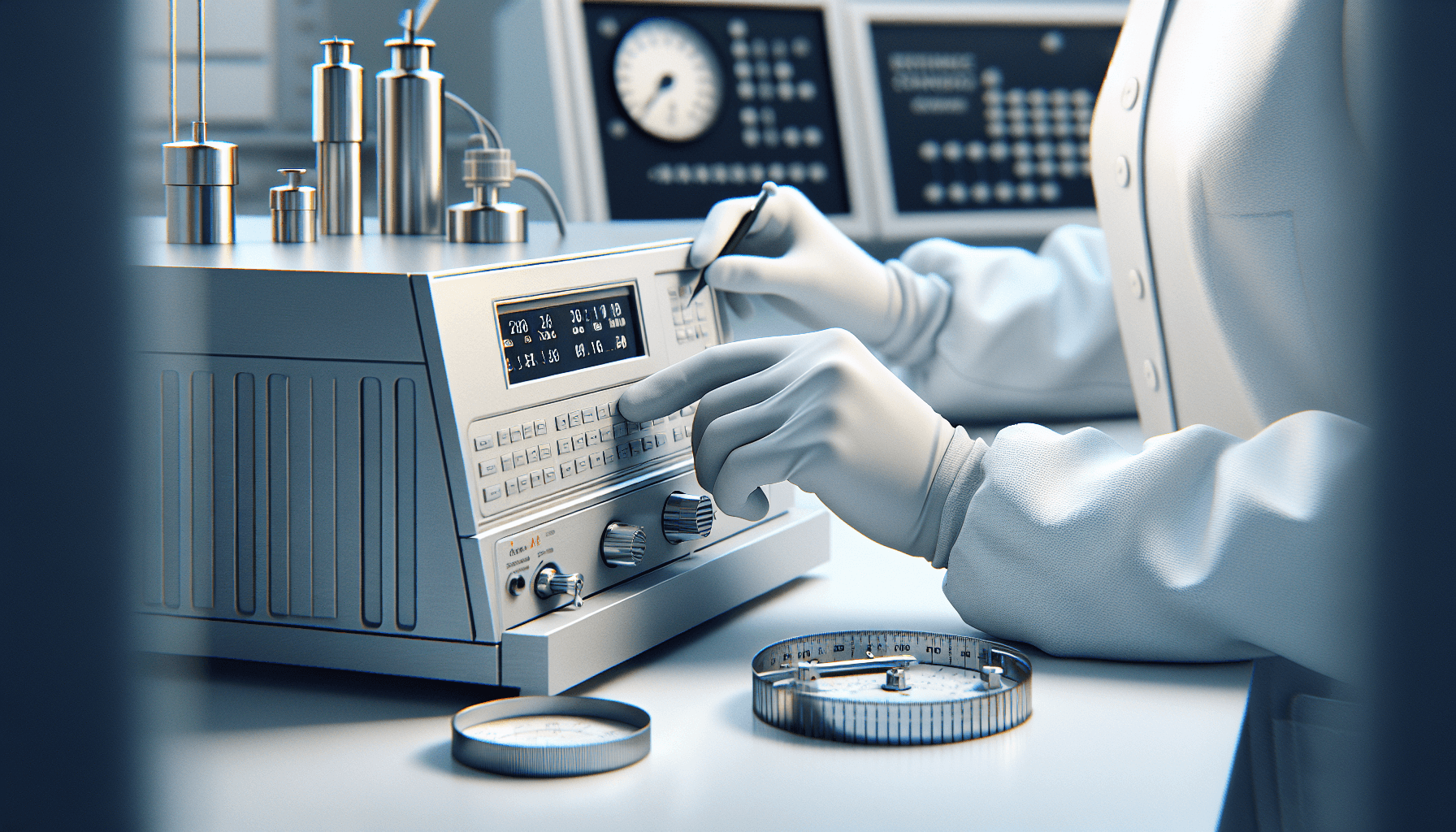 Precisionsarbete med kalibrering av partikelräknare i laboratorium - ackrediterad kalibrering