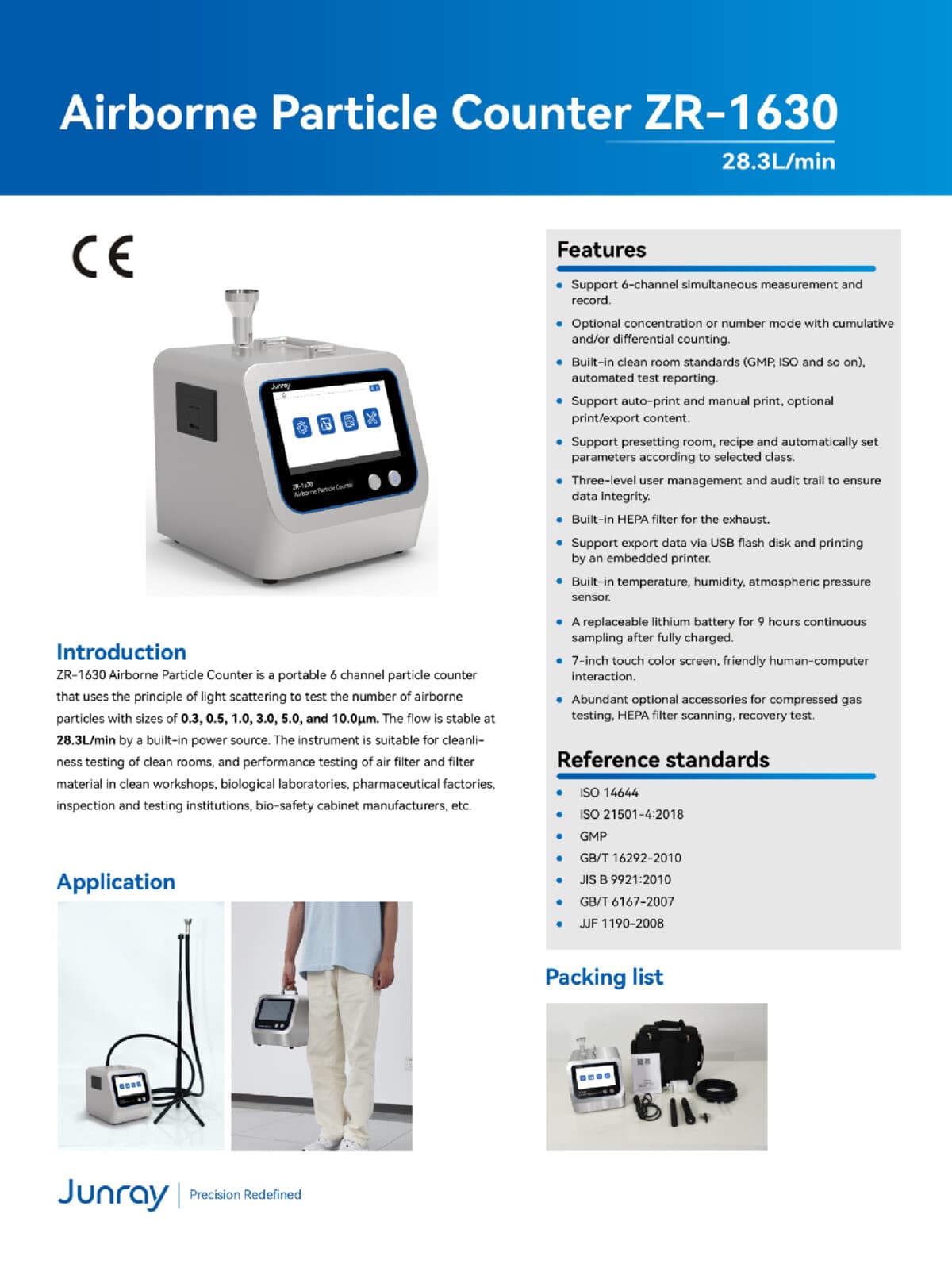 Partikelräknare ZR-1630